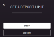 PlayGrand Responsible Gambling Settings Mobile Device View
