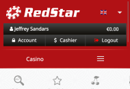 RedStar Responsible Gambling Information Mobile Device View