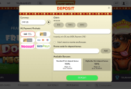 SlotWolf Payment Methods Desktop Device View