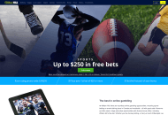 WilliamHill Homepage Desktop Device View
