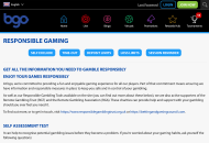 Bgo Responsible Gambling Information Desktop Device View 