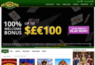 GoldenPalace Homepage 2 Desktop Device View