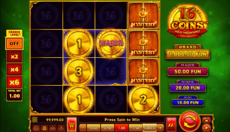 16 Coins Gameplay Screenshot