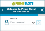 Primeslots Registration Form Step 13 Mobile Device View