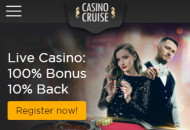 CasinoCruise Homepage Mobile Device View 