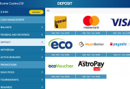 DrueckGlueck Payment Methods Desktop Device View 