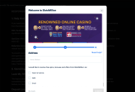 SlotsMillion Registration Form Step 3 Desktop Device View