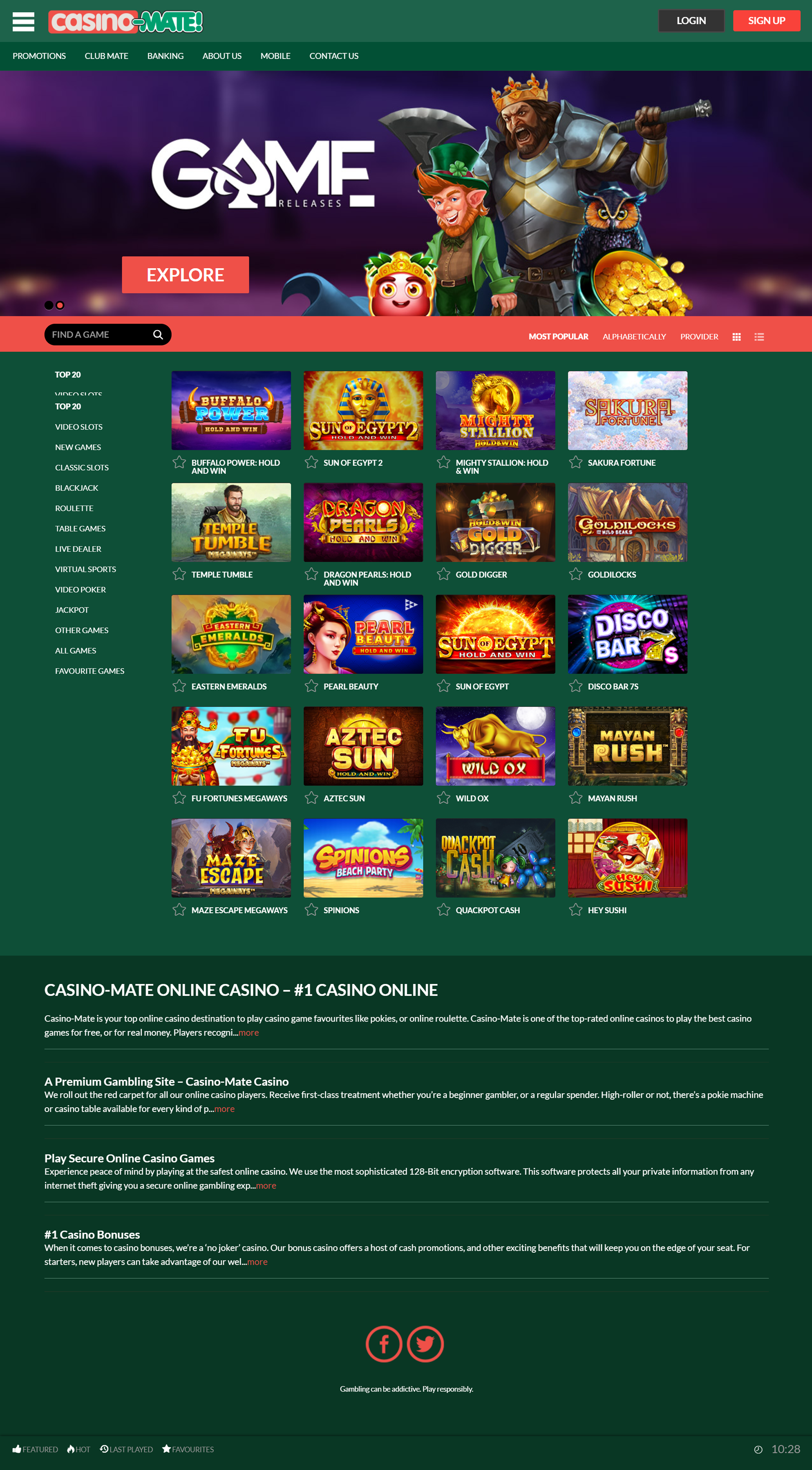 casino mate online casino