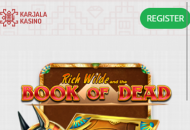 KarjalaKasino Homepage Mobile Device View