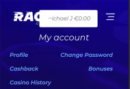Race Responsible Gambling Settings Mobile Device View