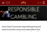 Omni Responsible Gambling Information Mobile Device View