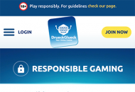 DrueckGlueck Responsible Gambling Information Mobile Device View 