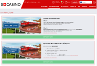 SCasino Promotions Desktop Device View