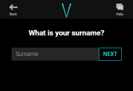 VoodooDreams Registration Form Step 4 Mobile Device View 