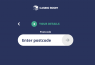 CasinoRoom Registration Form Step 7 Desktop Device View