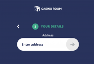 CasinoRoom Registration Form Step 9 Desktop Device View