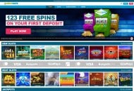 Primeslots Homepage 2 Desktop Device View