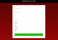 GoldenTiger Registration Form Step 4 Desktop Device View