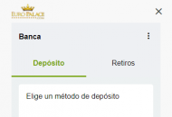 Europalace Payment Methods Mobile Device View 