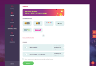 Maneki Payment Methods Desktop Device View 