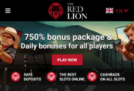 RedLion Homepage Mobile Device View 