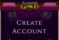 Alladins Gold Registration Form Step 1 Mobile Device View