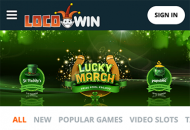 Locowin Homepage 2 Mobile Device View