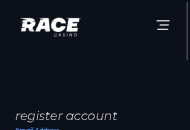 Race Registration Form Step 1 Mobile Device View