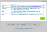 YetiCasino Registration Form Step 3 Desktop Device View