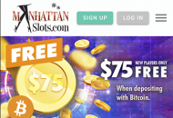 Manhattanslots Homepage 2 Mobile Device View
