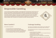 HighNoonCasino Responsible Gambling Information Desktop Device View