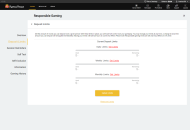 RoyalVegas Responsible Gambling Settings Desktop Device View