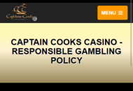 Captaincooks Responsible Gambling Information Mobile Device View 