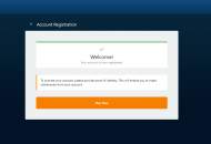 Cosmo Registration Form Step 2 Desktop Device View 