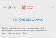 KarjalaKasino Responsible Gambling Settings Mobile Device View