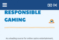 Ridika Responsible Gambling Information Mobile Device View