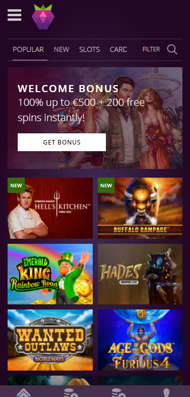 Malina Casino Mobile