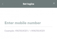 Casumo Registration Form Step 3 Mobile Device View