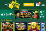 FairGo Homepage Mobile Device View