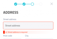  LuckyDino Registration Form Step 3 Mobile Device View