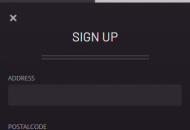 PlayGrand Registration Form Step 3 Mobile Device View