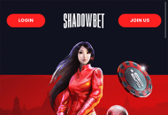 Shadowbet Homepage Mobile Device View