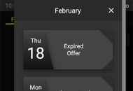 RiverBelle Promotions Mobile Device View 