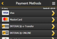 777 Payment Methods Mobile Device View