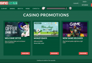 Casinomate Promotions Desktop Device View
