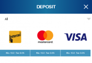 DrueckGlueck Payment Methods Mobile Device View 