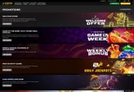 EnergyCasino Promotions Desktop Device View 