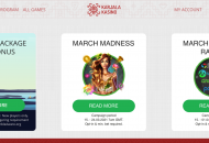 KarjalaKasino Promotions Desktop Device View