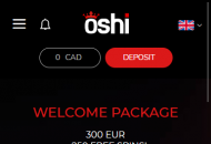 Oshi Welcome Package Mobile Device View 