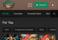 YukonGold Homepage 2 Mobile Device View